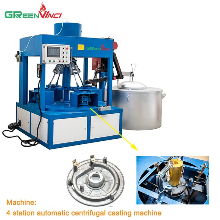 4-stations Automatic Centrifugal Casting Machine (3)